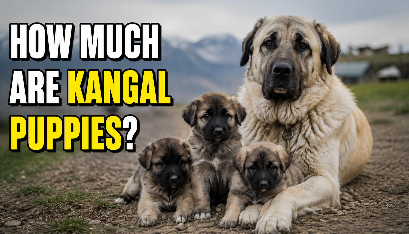 how much are kangal puppies
